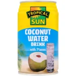 Tropical Sun Coconut Water Drink With Coconut Pieces