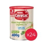 Cerelac Infant Mixed Vegetables & Rice 400g X 24