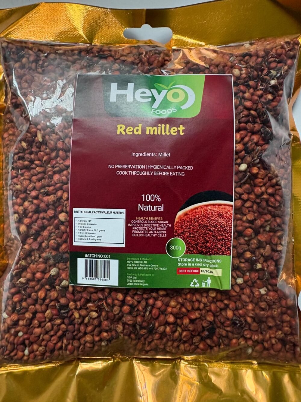 Red millet 300g
